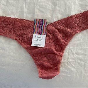 Hanky pinky one size original rise thong NEW WITH TAGS